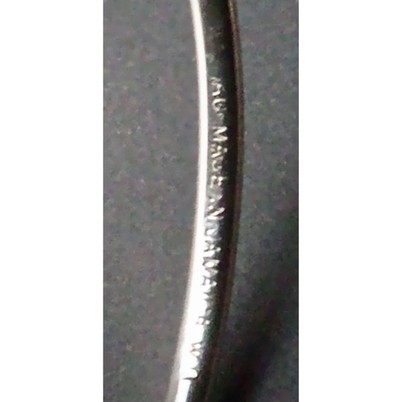 Vintage Sterling silver West Indian Jamaican Bangles bracelets 102 Grams - Picture 14 of 16